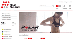 Desktop Screenshot of polarobchod.cz